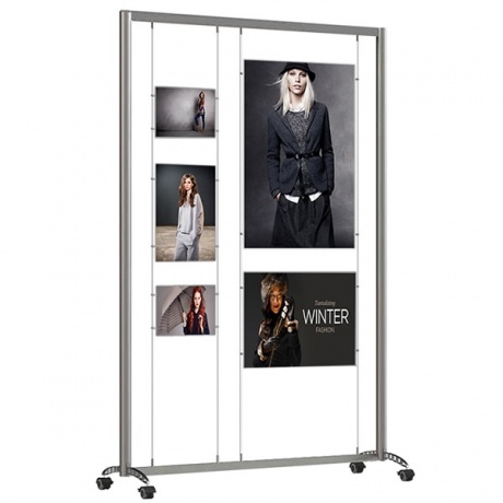Eclipse Freestanding Cable Poster Display - 21 Pre-Configured Display Options